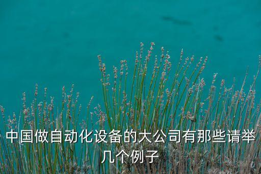 臺(tái)自動(dòng)化設(shè)備有限公司,蘇州自動(dòng)化設(shè)備公司的名字