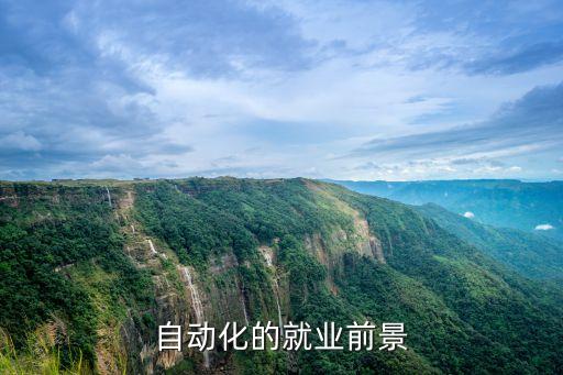 自動(dòng)化的就業(yè)前景