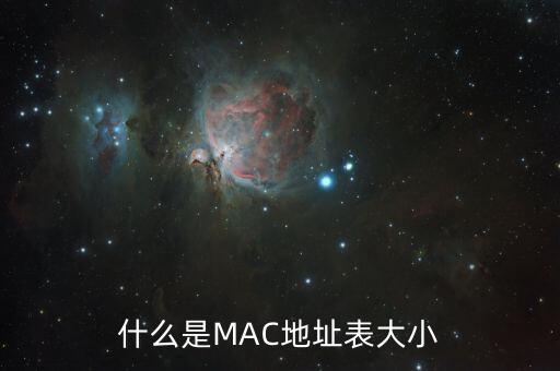 MAC地址表，什么是MAC地址表只存在交換機中么是手動配上去的還是自動生