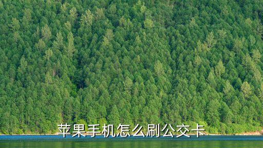 蘋(píng)果nfc公交卡，iPhone可不可以刷公交卡