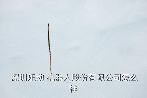 深圳機器人市場
