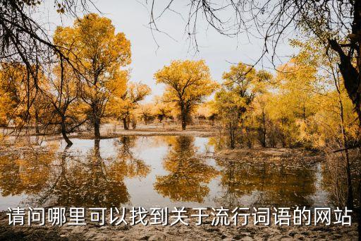 請問哪里可以找到關(guān)于流行詞語的網(wǎng)站
