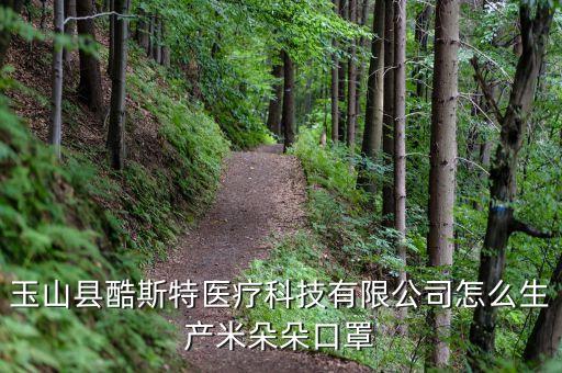 玉山縣酷斯特醫(yī)療科技有限公司怎么生產(chǎn)米朵朵口罩