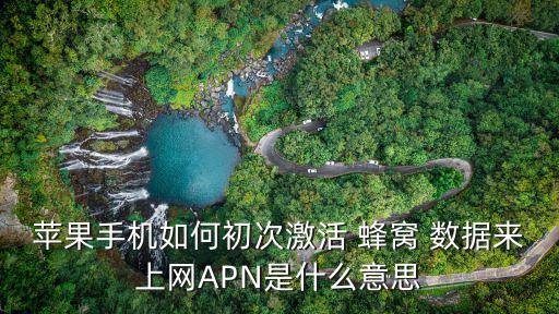 蘋果手機(jī)如何初次激活 蜂窩 數(shù)據(jù)來上網(wǎng)APN是什么意思