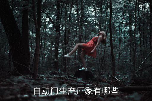 自動門生產(chǎn)廠家有哪些