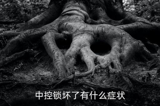 中控鎖壞了有什么癥狀