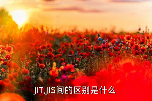 JIT,JIS間的區(qū)別是什么