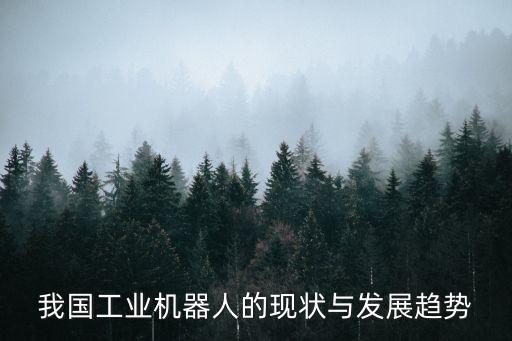 我國工業(yè)機(jī)器人的現(xiàn)狀與發(fā)展趨勢(shì)