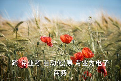 跨考自動(dòng)化專業(yè)容易嗎嗎,自動(dòng)化專業(yè)可以跨考什么研究生