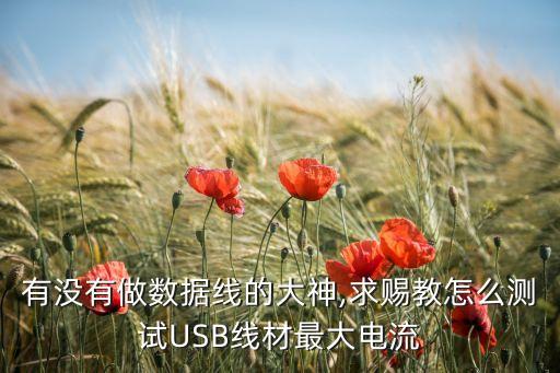 數(shù)據(jù)線充電電流測(cè)試,手機(jī)充電電流怎么測(cè)量