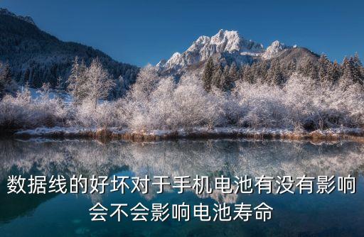 數(shù)據(jù)線的好壞對于手機(jī)電池有沒有影響會不會影響電池壽命