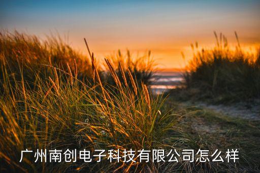廣州南創(chuàng)電子科技有限公司怎么樣
