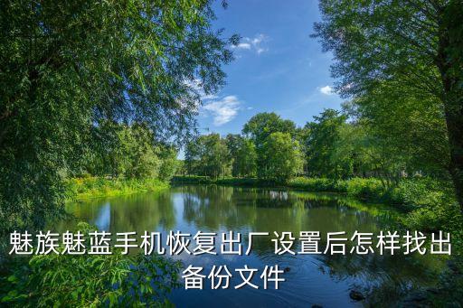 flyme應(yīng)用數(shù)據(jù)備份