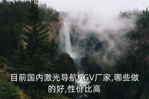 目前國內(nèi)激光導(dǎo)航AGV廠家,哪些做的好,性價比高