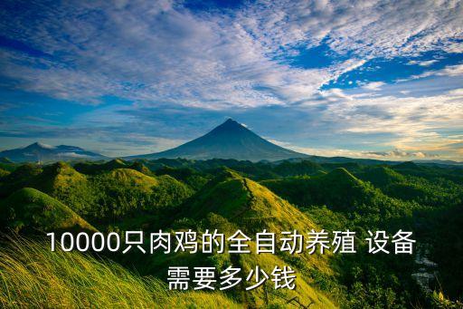 10000只肉雞的全自動養(yǎng)殖 設備需要多少錢
