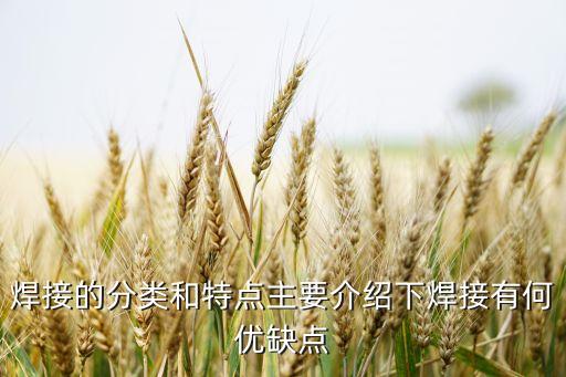 焊接的分類和特點主要介紹下焊接有何優(yōu)缺點