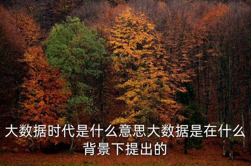 為什么要發(fā)展大數(shù)據(jù),中國(guó)為何要大力發(fā)展大數(shù)據(jù)
