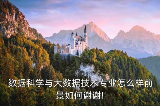  數(shù)據(jù)科學(xué)與大數(shù)據(jù)技術(shù)專業(yè)怎么樣前景如何謝謝!