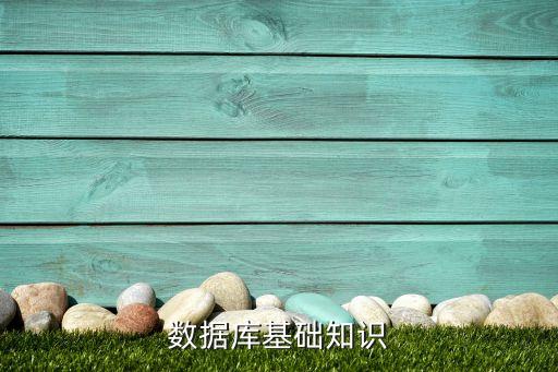 數(shù)據(jù)庫基礎(chǔ)知識