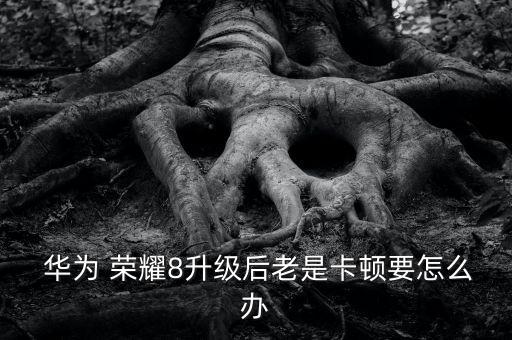 華為榮耀8移動數(shù)據(jù)慢