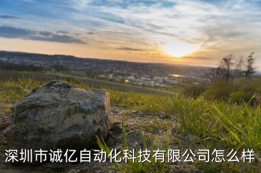深圳市誠億自動化科技有限公司怎么樣