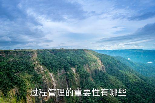  過程管理的重要性有哪些