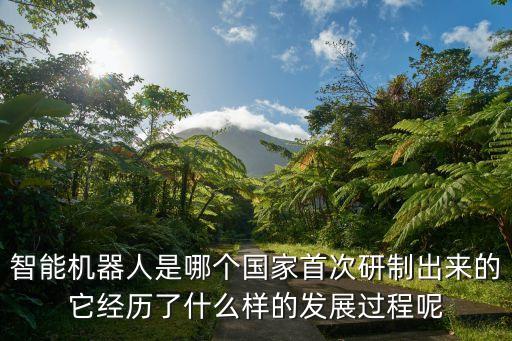 智能機器人是哪個國家首次研制出來的它經(jīng)歷了什么樣的發(fā)展過程呢
