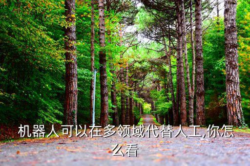  機器人可以在多領(lǐng)域代替人工,你怎么看
