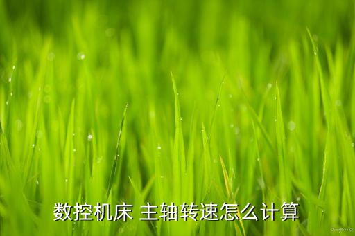 主軸轉(zhuǎn)速,怎么確定雕刻機(jī)主軸轉(zhuǎn)速?