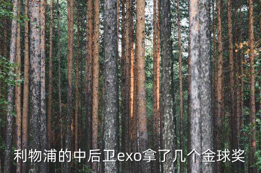 利物浦的中后衛(wèi)exo拿了幾個金球獎