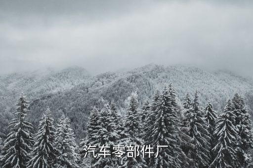 汽車零部件廠