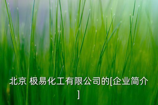 極易,北京極易化工有限公司的產(chǎn)品