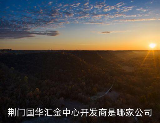 荊門國(guó)華匯金中心開(kāi)發(fā)商是哪家公司