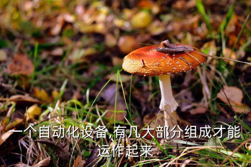 一個自動化設(shè)備,有幾大部分組成才能運作起來