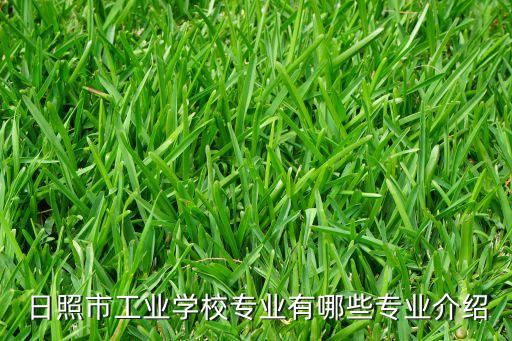 日照市工業(yè)學校專業(yè)有哪些專業(yè)介紹