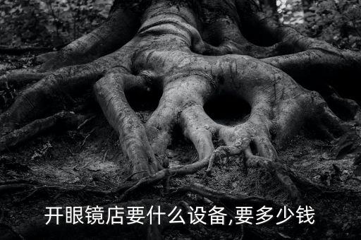 開(kāi)眼鏡店要什么設(shè)備,要多少錢