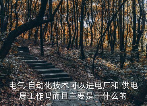 自動(dòng)化專業(yè)能不能進(jìn)供電局,繼保自動(dòng)化專業(yè) 供電局