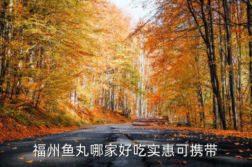 福州魚丸哪家好吃實惠可攜帶