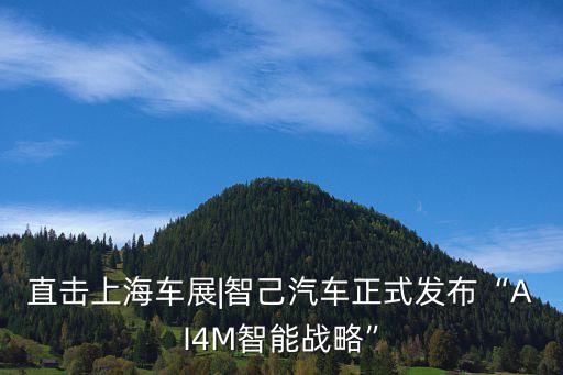 直擊上海車展|智己汽車正式發(fā)布“AI4M智能戰(zhàn)略”