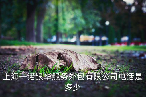 上海一諾銀華服務(wù)外包有限公司電話是多少