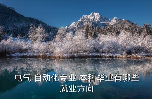 本科電氣工程及其自動化深圳就業(yè),民辦本科電氣工程及其自動化專業(yè)好就業(yè)嗎