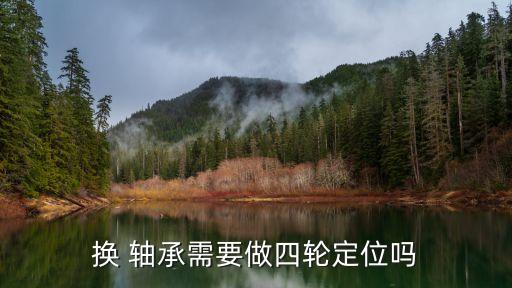 換 軸承需要做四輪定位嗎