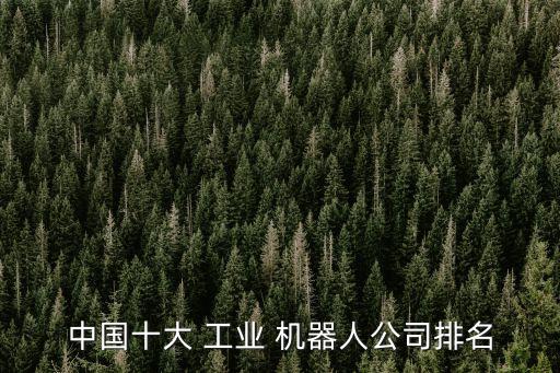 工業(yè)機(jī)器人那個(gè)品牌好,國(guó)產(chǎn)工業(yè)機(jī)器人十大品牌