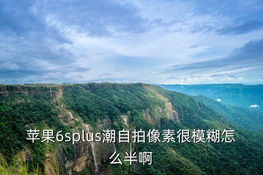 蘋果6splus潮自拍像素很模糊怎么半啊