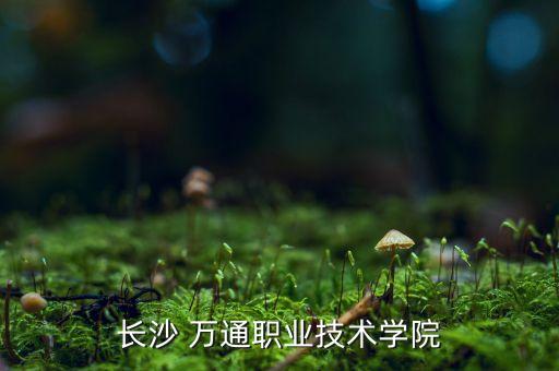 長沙 萬通職業(yè)技術(shù)學(xué)院