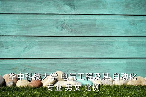 華中科技大學(xué) 電氣工程及其 自動化專業(yè) 男女 比例