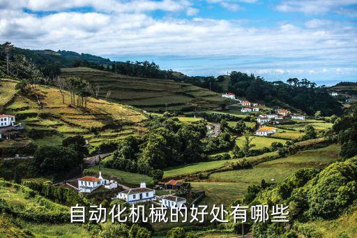 自動(dòng)化機(jī)械的好處有哪些