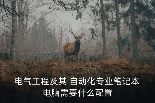  電氣工程及其 自動(dòng)化專業(yè)筆記本 電腦需要什么配置