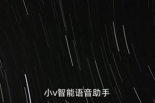 小v智能語音助手
