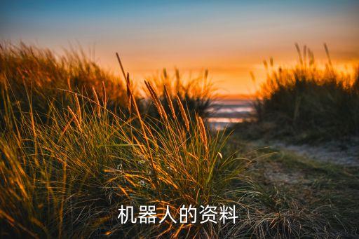 機器人的資料